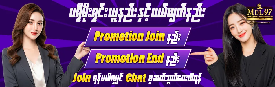 ပရိုမိုးရှင်း ယူနည်းနှင့် End Promotion နည်း | MDL97